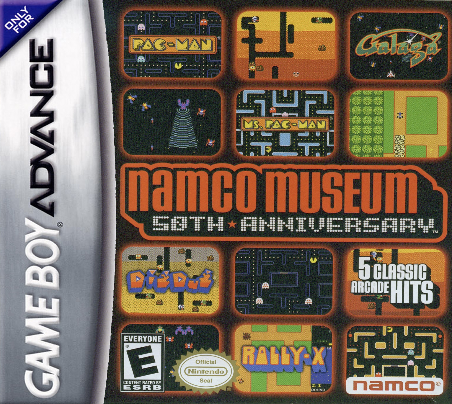 Namco Museum 50th Anniversary (GBA, GC, PS2, Windows, Xbox